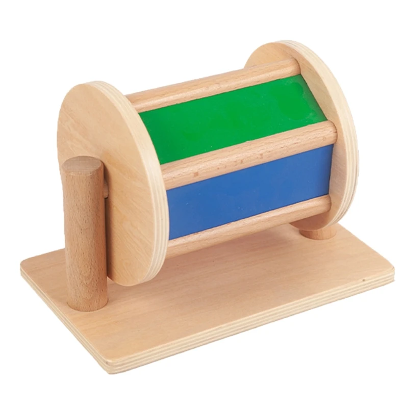 

Wooden Textile Drum Montessori Teaching Aids Suitable for Early Learning Centre Create Montessori Environment