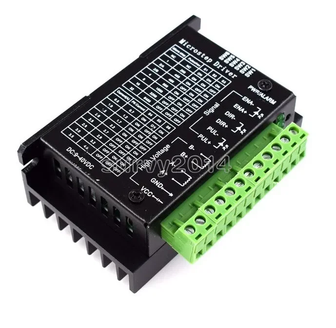 

New arrival 42/57/86 stepper motor driver 32 segments TB6600 upgraded version 4.0A 42VDC