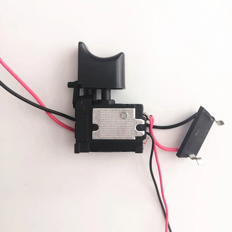 7.2V- 24V Regolatore di velocità del trapano Interruttore del trapano Batteria al litio Interruttore di attivazione del controllo della velocità del trapano a batteria con luce