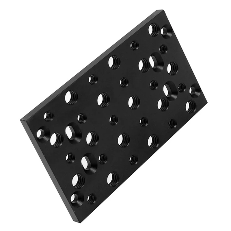 AA87 스위칭 플레이트 카메라 마운트 보드 SLR 치즈 플레이트 (레일 블록용, 도브테일 및 짧은 로드용) 캐논 5D2 5D3 5D4 호환