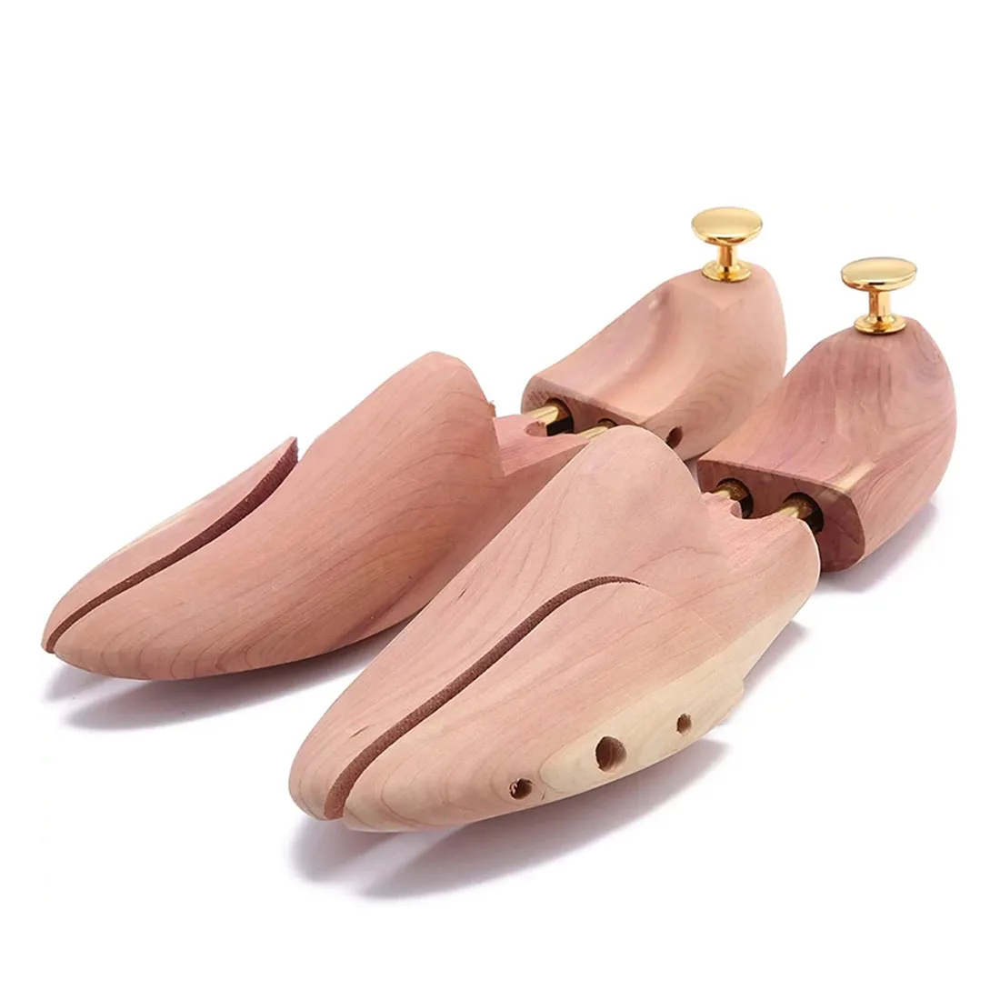 1 Pair Wooden Shoe Tree Shaper Shapes Stretcher Twin Tube Shoe Support Shoe Stretcher Made By Himalayan Cedar Wood Shoe Trees