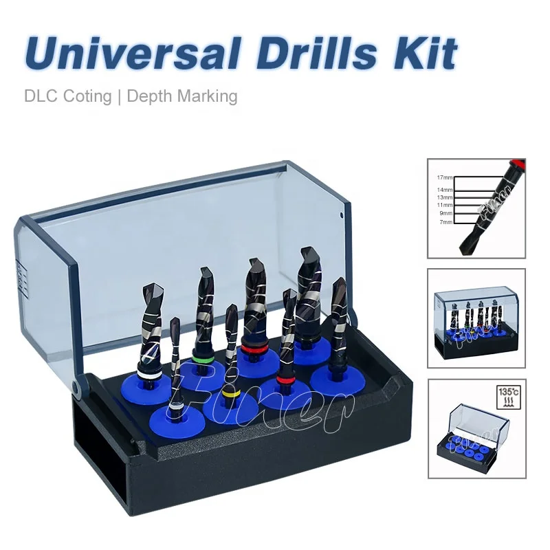 Den tal imp lant bone expander kit surgical drills kit Den tal burs drill Den tal imp lant