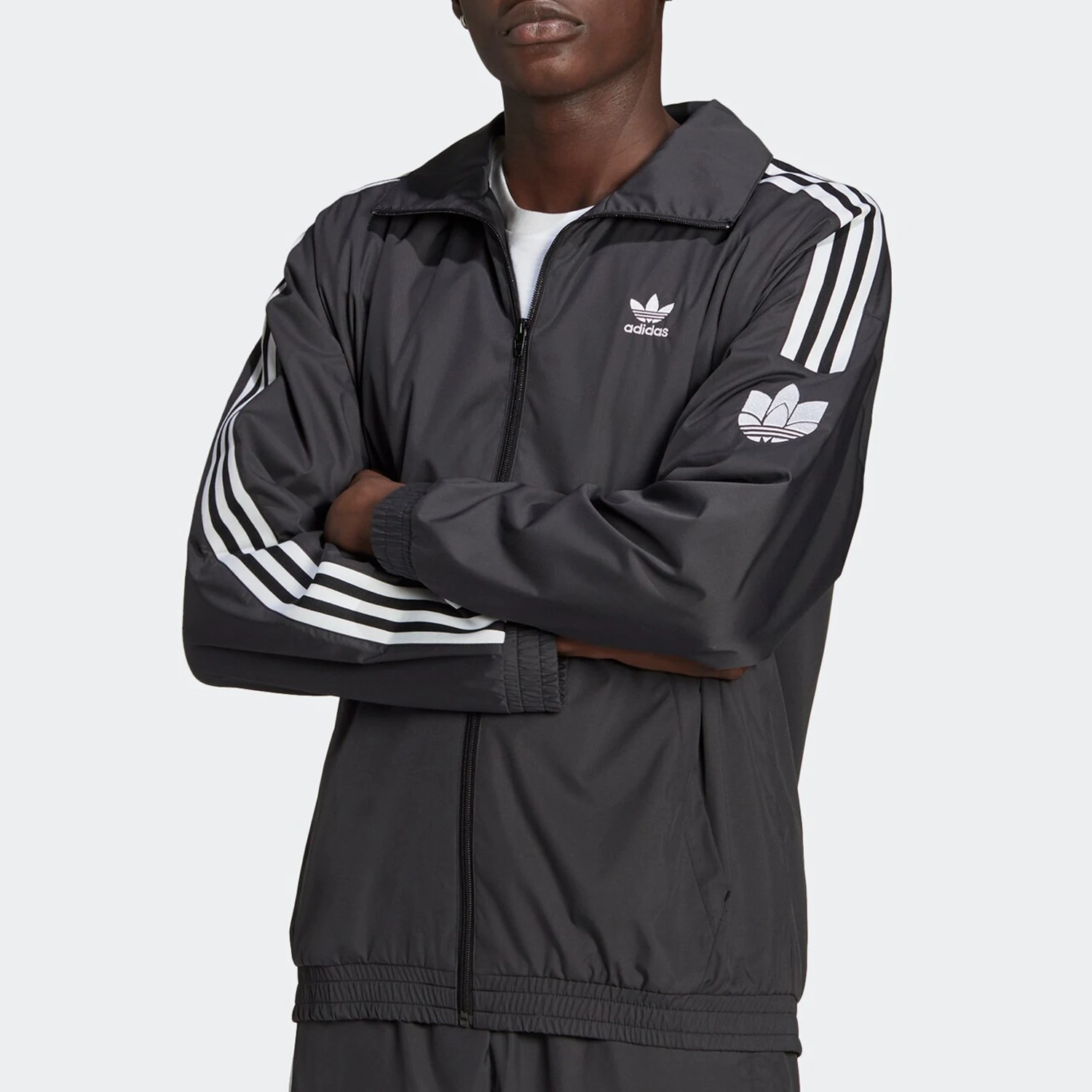 Adidas genuine clover men's sports classic casual jacket JM2716