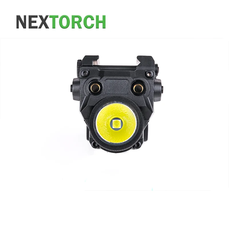 NEXTORCH WL30 LED z trzema źródłami światła, białe światło 400 lumenów, światło broni taktycznej dużej mocy, laser na podczerwień 850 nm