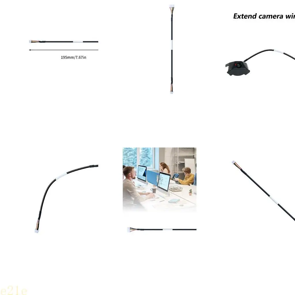 

E21E 195mm Camera Extension Cable Replacement For AD 5M 3D Printer Accessories 3D Printing Extruder Monitoring Cable