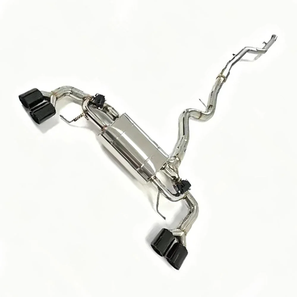 GDR Stainless Steel Valved Mid Rear Exhaust for 330E G20 2.0T 2019+ High Performance Modified Exhaust System
