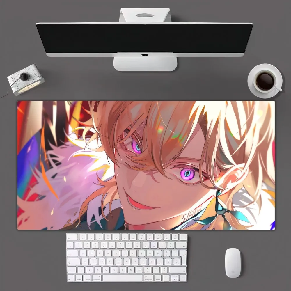 Game Honkai Star Rail Aventurine Mousepad Mousepad Gamer Mouse Pad Size For Office Long Table Mat