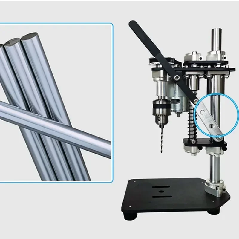 

New Home Small Micro Bench Drill Desktop Mini Portable Bracket Desktop 220v AC Precision Diy Variable Speed Drilling Machine