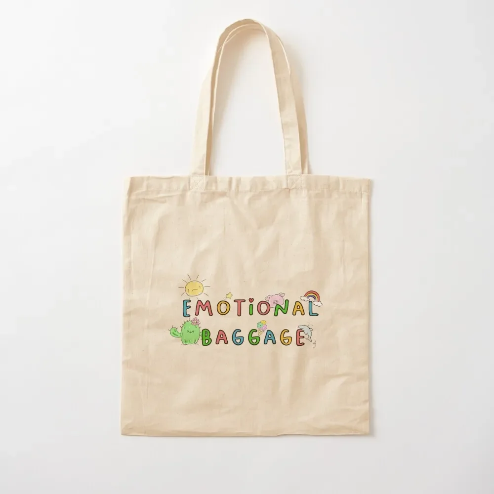 Emotional Baggage Tote Bag sac pour femme Reusable bags tote bag woman cloth bag woman