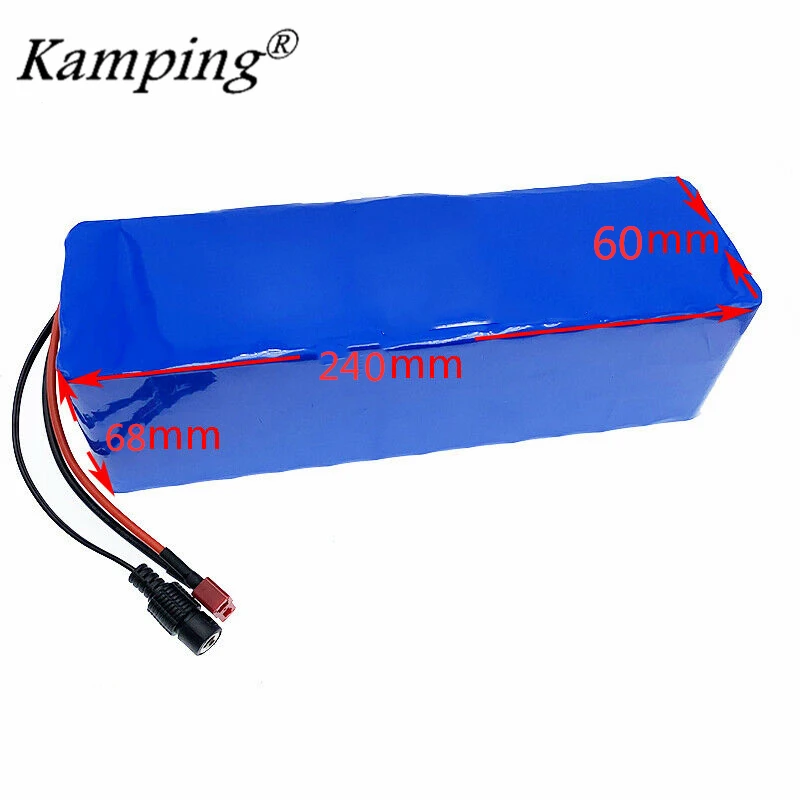 48v 18Ah 1000w 13S3P Lithium ion Battery Pack For 54.6v E-bike Electric bicycle Scooter with discharge BMS Tariff free