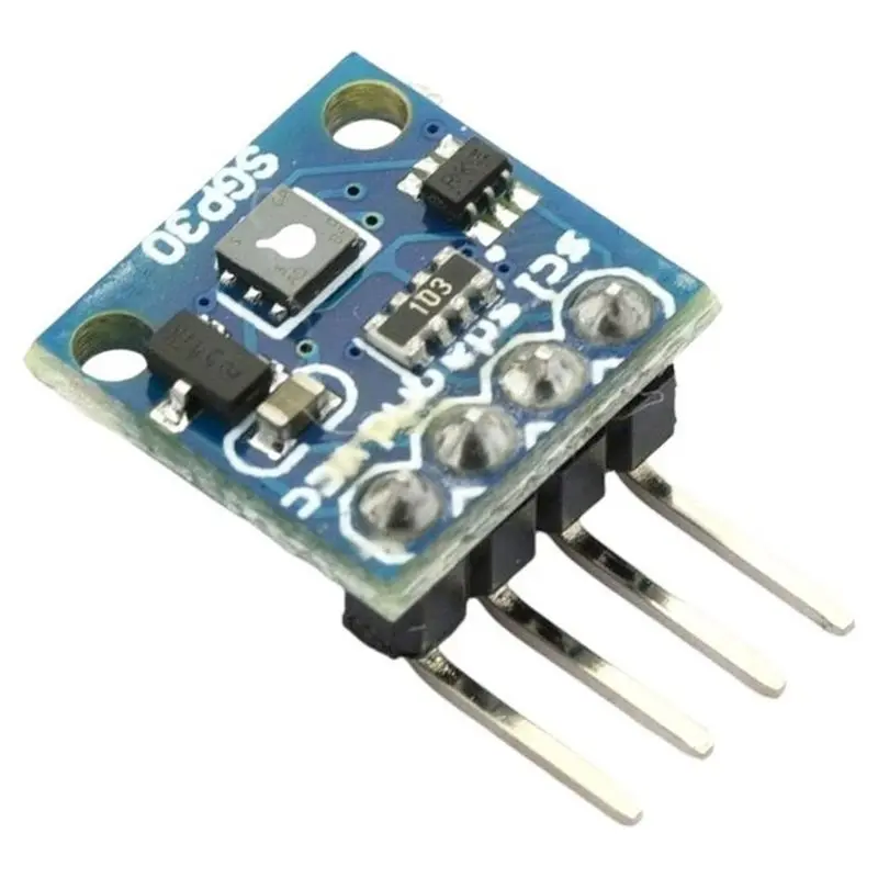 Christmasa93p SGP30 Gas Sensor Module ECO2/TVOC Indoor Air Quality Monitor Formaldehyde Carbon Dioxide Measurement Detection IIC