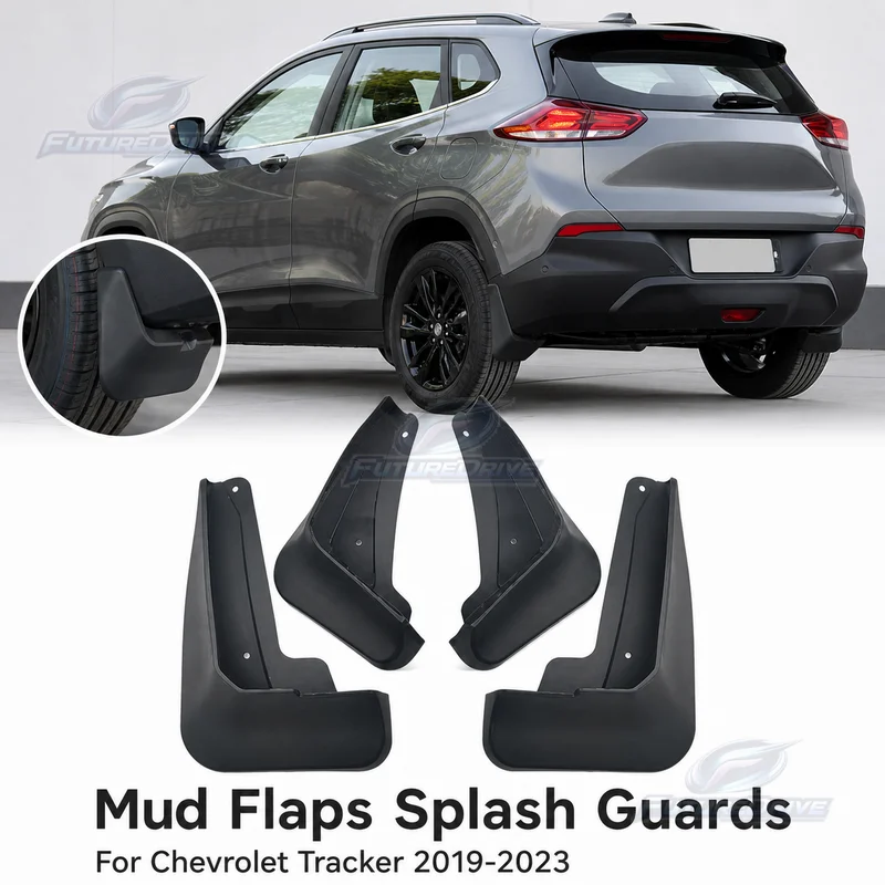 For Chevrolet Tracker 2019-2023 Mud Flaps Splash Guards Tire Protection Accessories Durable Car Parts