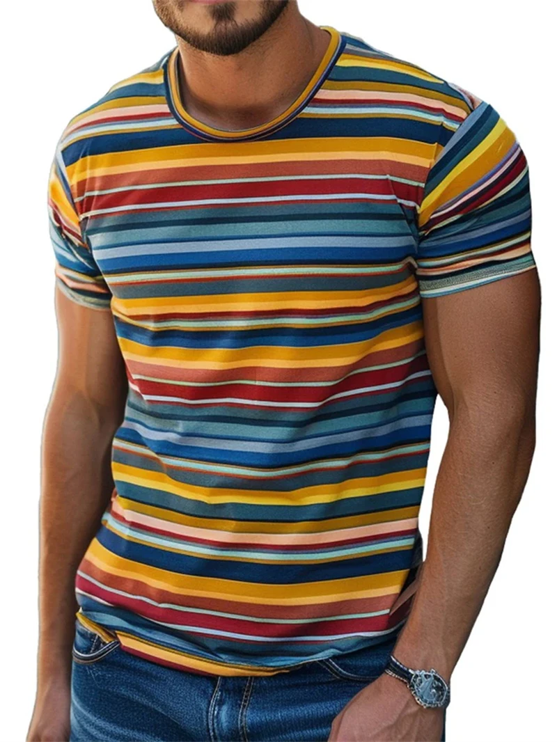 #48 Highest Rated Mens Striped T-Shirts to Buy in 2026