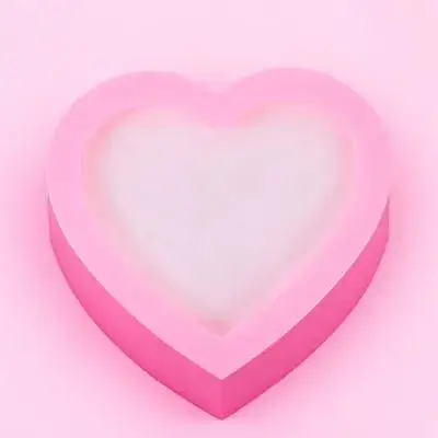 

Children's Ring Box Heart Shaped Jewelry Storage Case Girls Finger Rings ganizer Earring Stand Simple Container