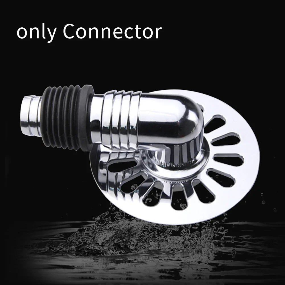 ABS Floor Drain Joint Washing Machine Special Elbow Universal Fit Dishwasher Connector Sewer Chrome Plated Accessories Adapter