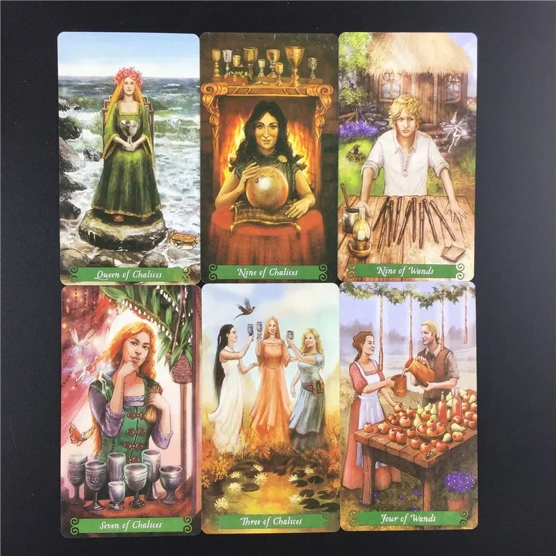 The Green Witch Tarot Cards Deck Party Board Game Oracle Playing Card