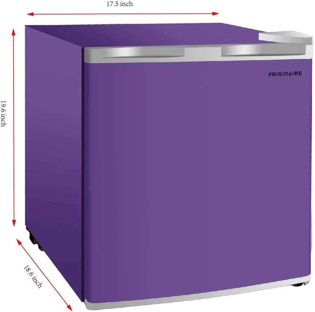 EFR115-PURPLE 1.6 Cu Ft Compact Fridge for Office, Dorm Room, Mancave or RV, Purple