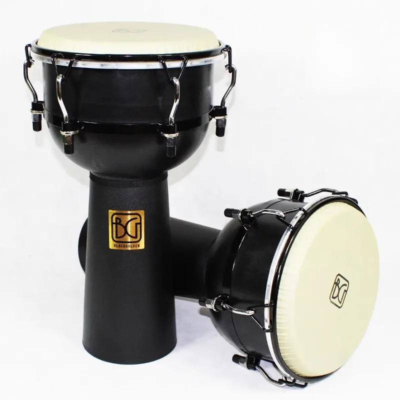 10 Inch Djembe Drum Professional Beginners African Drums 12 Inch Adult Portable Tambourines Handheld Percussion Instruments