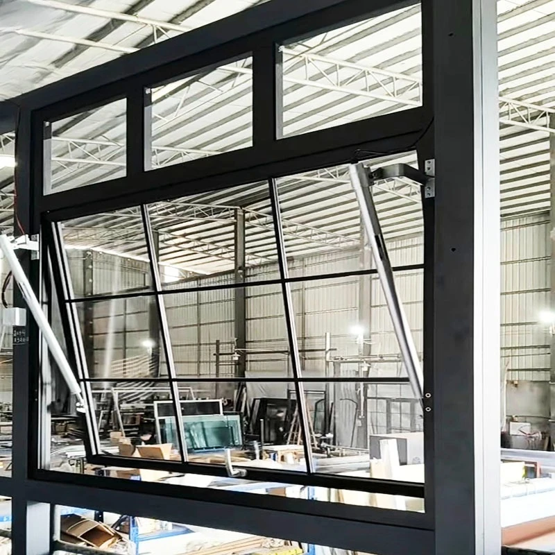 Exquisite retro French aluminum sunshade with sound insulation for building facades