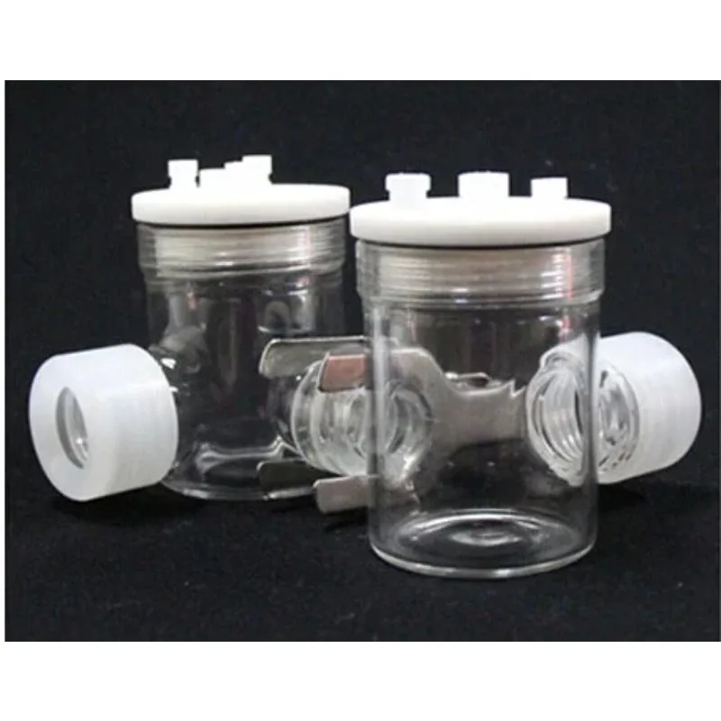 Dual Channel Replaceable Membrane H Type Photoelectrochemical Cell H Cell Electrolytic Cell Photochemical Reactor Electrolyzer