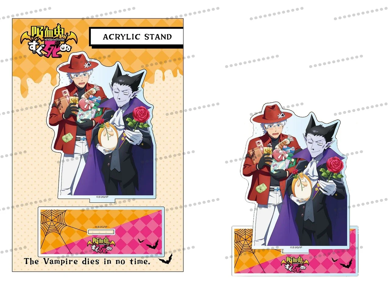 The Vampire Dies in No Time Anime Acrylic Model Stocking Panty Acrylic Figure for Cosplay Exhibition Toy Git 10cm