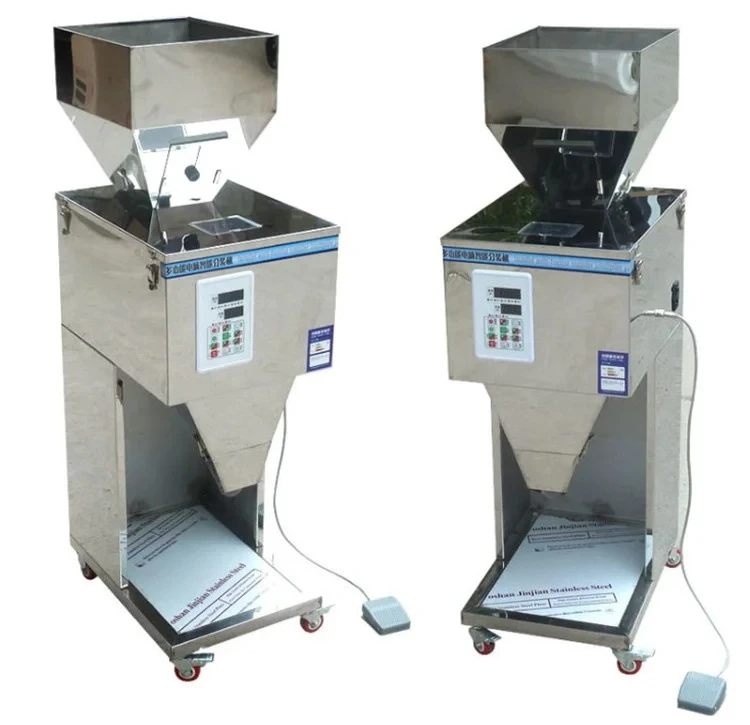 New CE Certified High-Accuracy Semi-automatic Electrical Powder Dosing Racking Weighing Filling Machine Manufacturing Plant/Tea