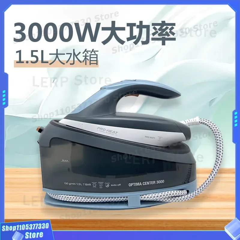 1500W Steam Electric Iron Vertical Garment Steamer Handheld Clothes Wrinkle Remover for Home Travel Fabric Care Appliance