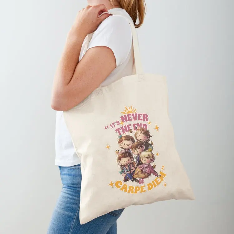 Joker Out - It's never the end of Carpe Diem Tote Bag the tote bag shopping trolley bag sacs de shopping