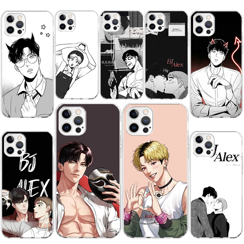 Anime B-J-Alex Soft Silicone Phone Case For Apple iPhone 11 14 15 16 Pro 12 13 Mini XR X XS Max 7 Plus 8 + Fundas Cover 11 14 15