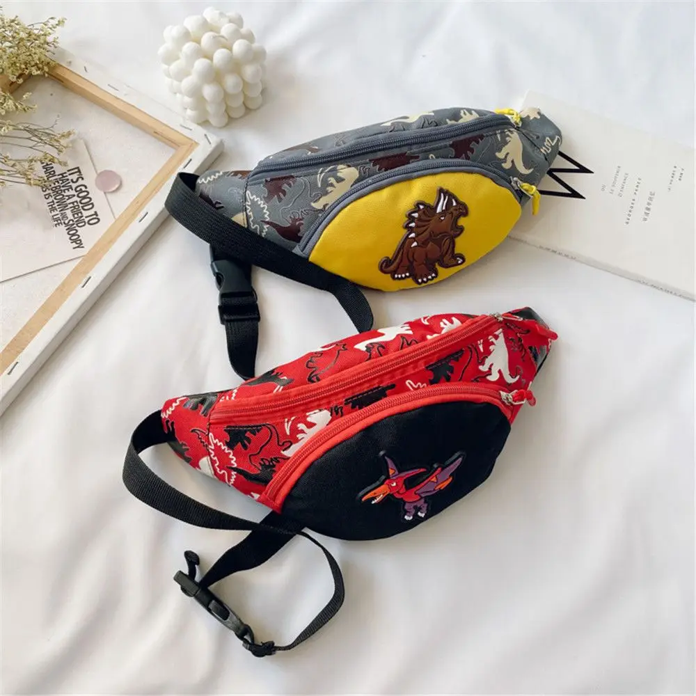 

Новая дорожная сумка-слинг, детские поясные сумки, милый мультфильм динозавра