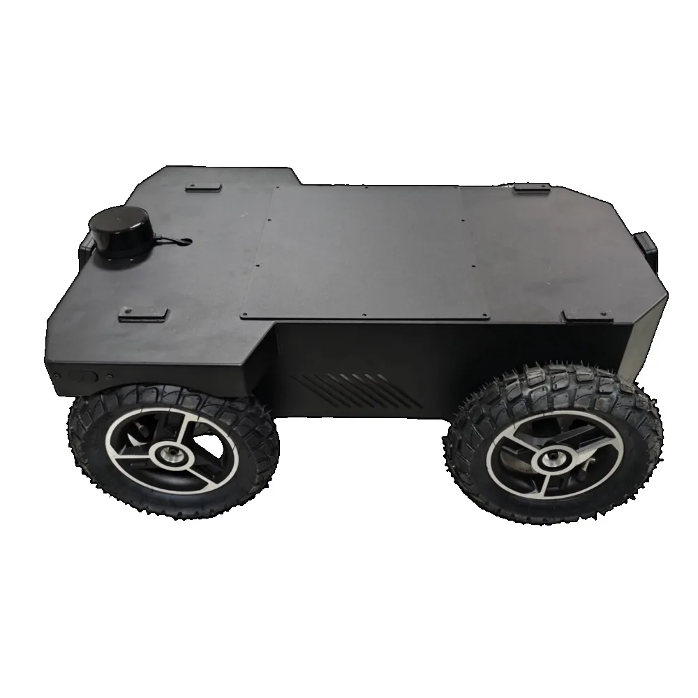 Smart Warehouse Logistics Intelligent Following Robot Factory Automated Handling 300KG Heavy Duty Driverless Transport Vehicle