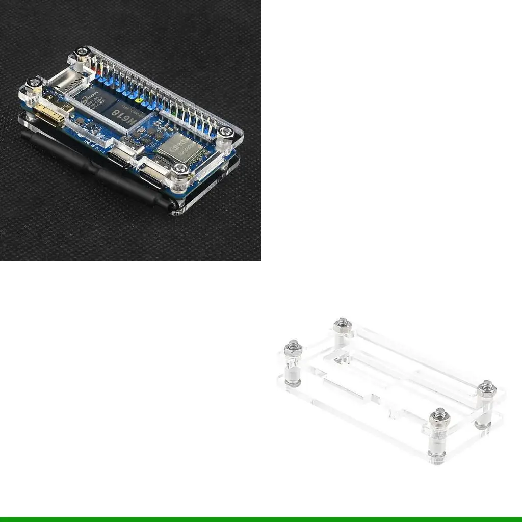 

Корпус U55C, корпус для материнской платы OrangePi 2W, акриловый корпус для OrangePi Zero2W