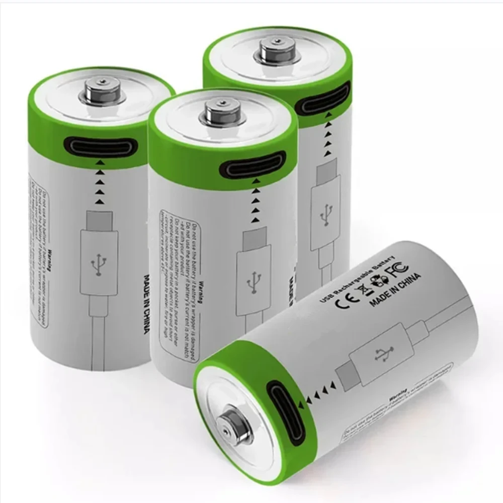 New 3.7V CR2 300mAh Rechargeable Lithium Battery USB Rechargeable Remote Control Toy Model Battery Type-C Wire Charging