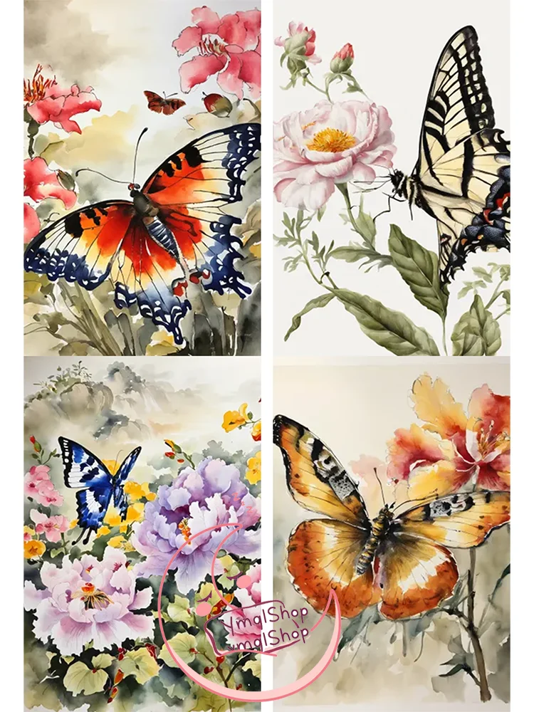 

Dakimakura Cover Unlimited AI Custom Size Double-sided Print Life-size Body Skin-Friendly Fabric butterfly body pillow case