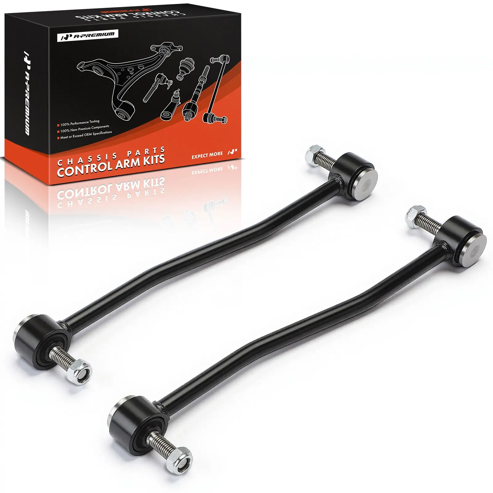 A-Premium 2x Rear Left & Right Side Sway Bar Link for Ford F-250 Super Duty 99-21 F-350 Super Duty 99-16 F-450 Super Duty 11-16