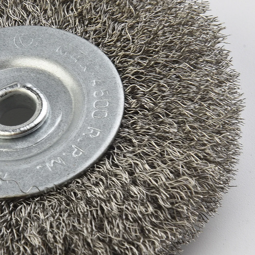 Accessories Wheel Professional Wire 3 Inch 72mm 6mm Arbor Stainless Steel For Bench Grinder Abrasive Nice 2019