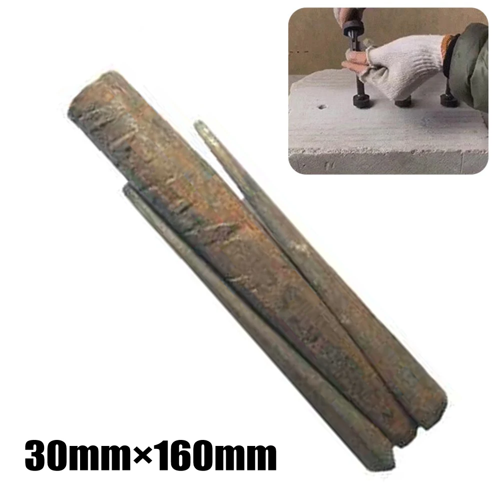 Tool Rock Stone Splitters Rock Splitter 1pcs 30mm Accessories Corrugated Steel Bar For Stone GraniteMarble Concrete