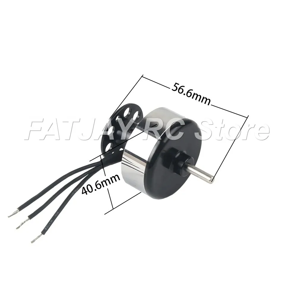 Propulseur sous-marin à faible vitesse et couple élevé FATJAY 4023-350KV, moteur brushless étanche pour bateaux RC