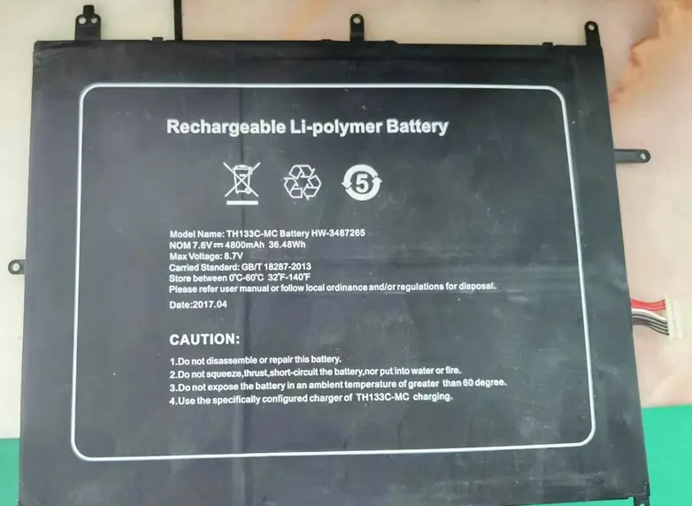 

Stonering High Quality Battery 4800mA TH133C-MC Battery HW-3487265 Laptop Batterie Bateria WITH 10PINS 7LINES