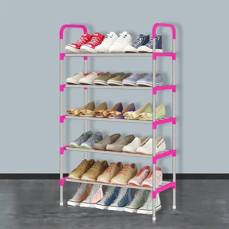 Shoes Organizer Furniture Cabinet in the Living Room Cabinets Shoe Rack Space Saving Iron Storage Shelf Shoerack Boot Organiser