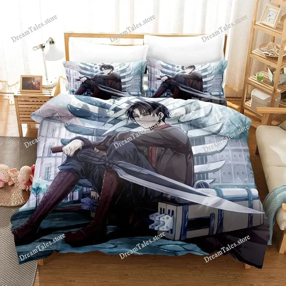 3D Attack The Giant Bedding Sets Duvet Cover Set With Pillowcase Twin Full Queen King Bedclothes Bed Linen Home Textileextile741