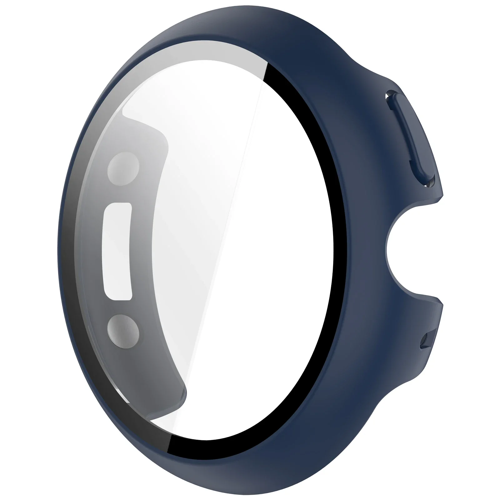 Gehärtetes Glas + Hülle für Google Pixel Watch 5 41mm 45mm, Hart-PC Rundumschutz-Bumper mit Displayschutzfolie für Google Pixel Watch 4 – Detail 25