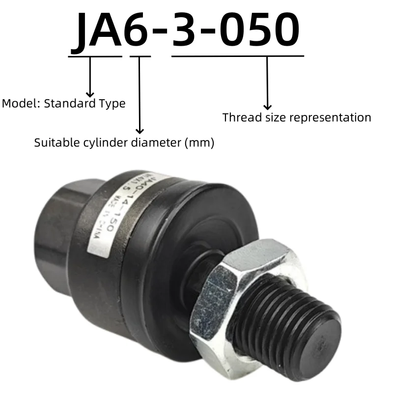 JA series universal floating joint JA6-3-050 JA80-20-150 JA100-24-300 JA160-33-200 JA180-40-200 Pneumatic cylinder accessories