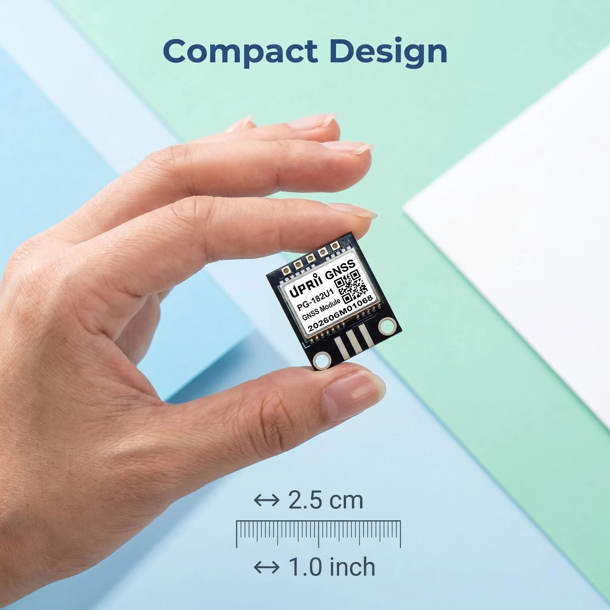PG-182 Series GPS GNSS Module, Support STM32 & 51 Microcontroller, Mini Precision Positioning GPS Board for Electronic DIY