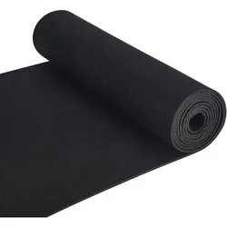 78.7x15.7inch Felt Fabric Roll Black Craft Felt Fabric Sheets Nonwoven Felt Roll for Sewing Crafting Deocoration(3mm Thick)