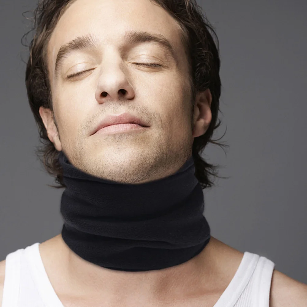 

2pcs Warm Neck Gaiter For Winter High-Quality Fleece Thermal Collar Scarf Multi-Use Face Mask Beanie Camping Hiking