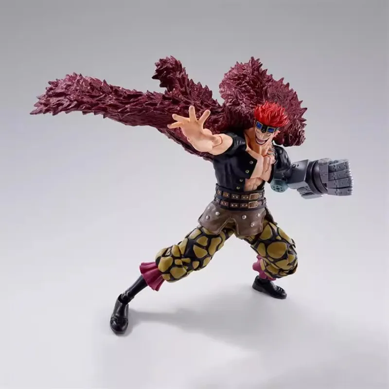 

Original BANDAI S.H.Figuarts SHF Eustass Kid One Piece The Raid on Onigashima Anime Action Collection Figures Model Toy in Stock