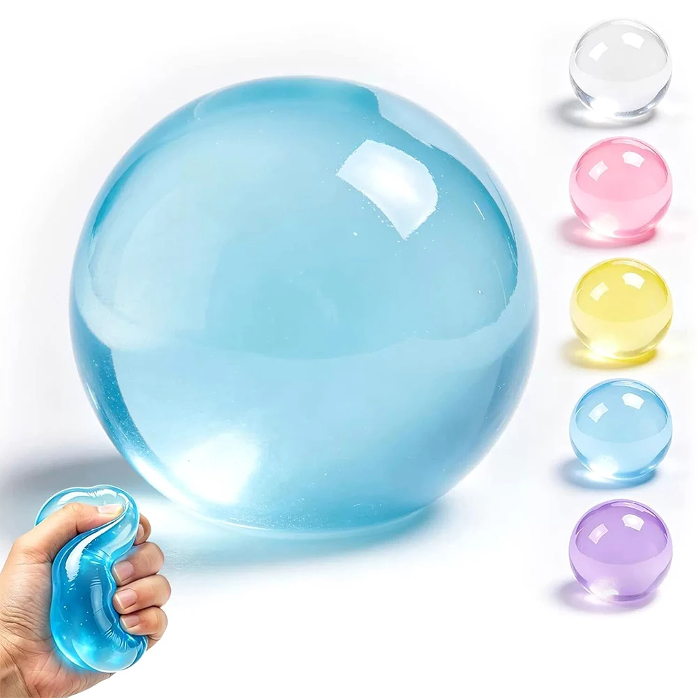 Coconuts Oil Stress Ball Smooth Texture High Durability Liquid Feel Anxiety Relief Ball Unique Novelty For Office Classroom Use