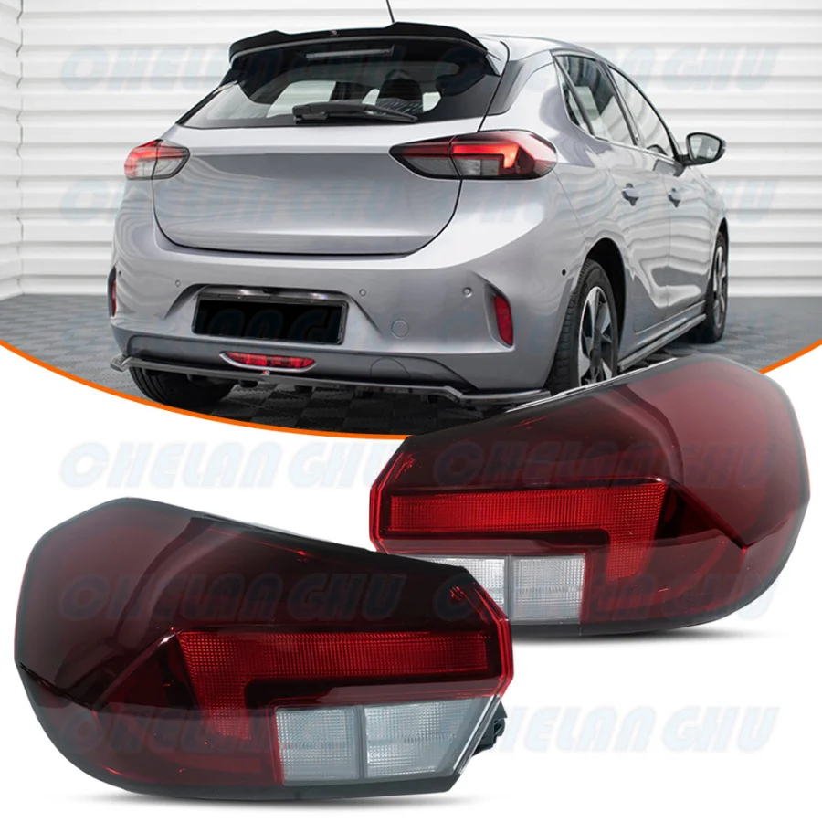 

For Vauxhall/Opel CORSA F 2019 2020 2021 2022 2023 2024 Outer Side Tail Light Rear Lamp Brake Light Without Bulb Car accessories