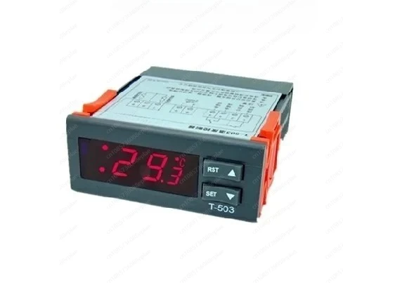 サーモスタット-t-503-工業用レーザー切断チラー-冷媒電磁弁制御機能